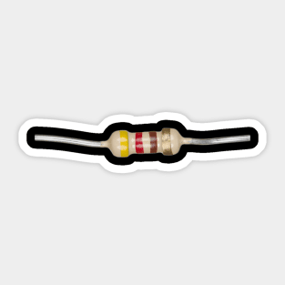 Nerdy 420 Pot - Resistor Sticker